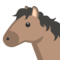 Horse Face emoji on Google